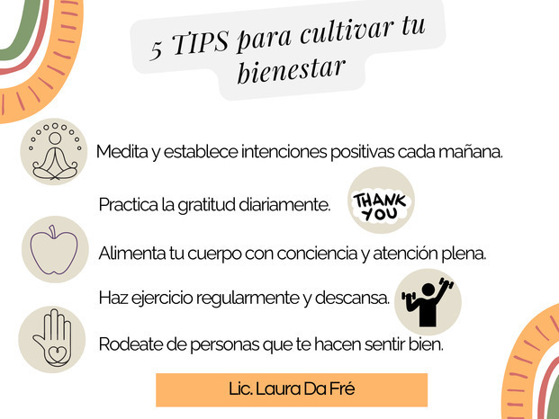 5 tips para cultivar tu bienestar